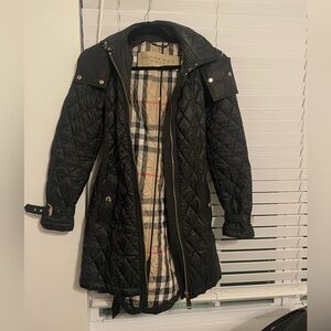 Burberry Black Quilted Puffer Jacket